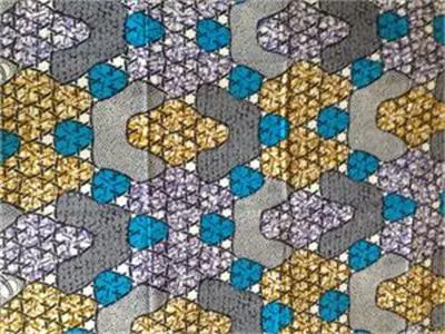 Printed Cotton Imitation Wax