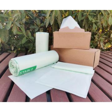 Cornstarch Based 100% Eco Biodegradable Trash Bag