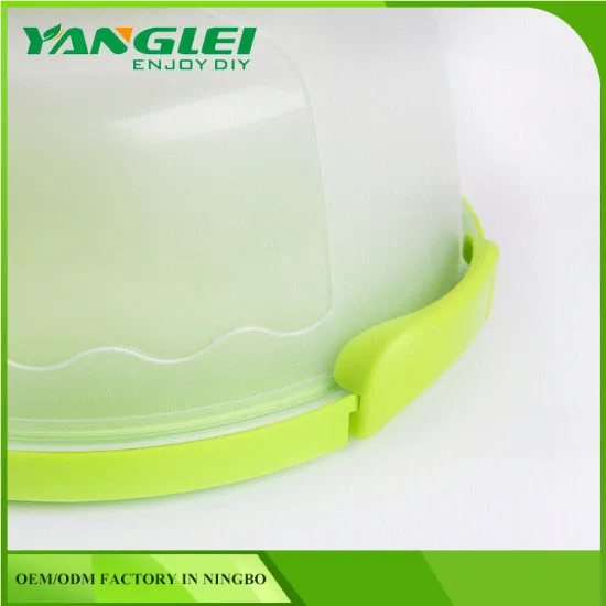 Tasteless plastic box small Cake Storage Carrier Container