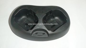 Abs Ps Pc Pvc Plastic Injection Mould / Cold Runner Telephone Charger Base