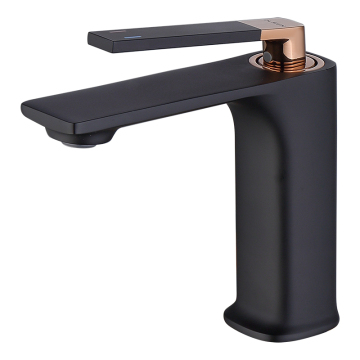Matte Black square Comfort Basin Tap