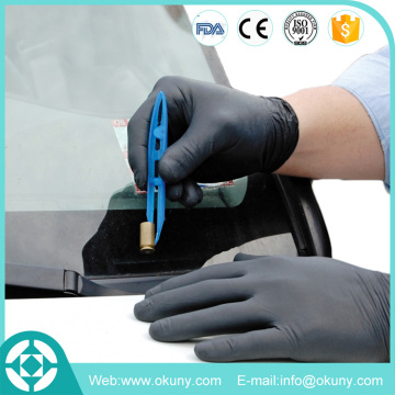 Free samples black safety nitrile gloves malaysia