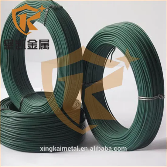 BWG12 BWG18 BWG20 nylon coating wire pvc coated iron wire for fence wire
