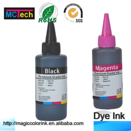 Free Sample Dye Ink for Brother Roland Muton Printers