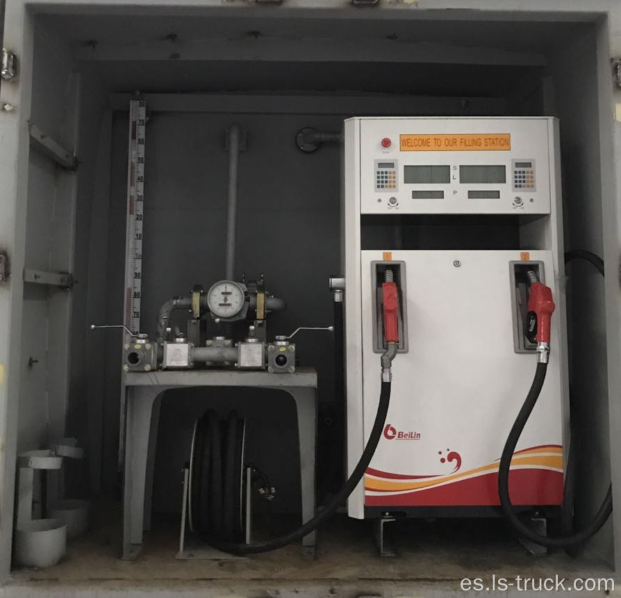 Estación de reabastecimiento de combustible de gasolina de 20 pies