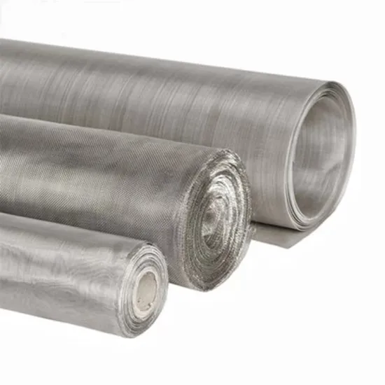 Wholesale 25 Micron Pure Nickel Stainless Steel 304 Woven Wire Mesh