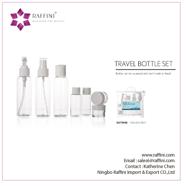 Top sells best assortment Travel PET bottle set