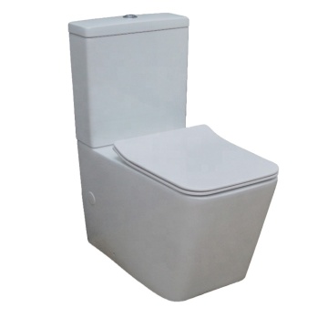 WC a due pezzi Square Enfless Flush Australia Standard per la Nuova Zelanda
