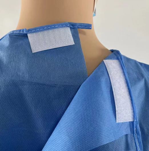 Дышащий одноразовый стандартный хирургический халат SMMS