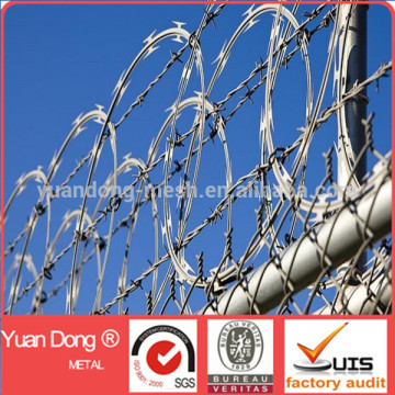 hot dipped galvanized razor barbed wire mesh(anpingISO9001)