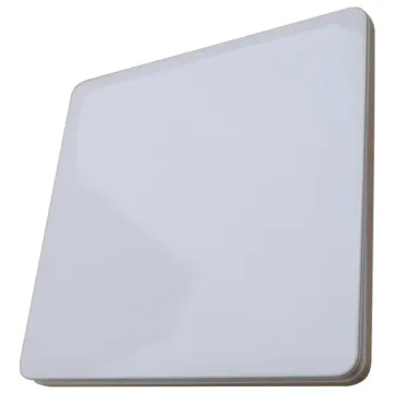 Белый пластиковый настенный переключатель с большой кнопкой