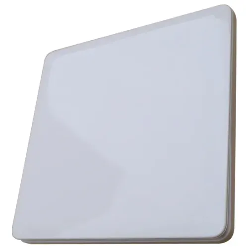 Белый пластиковый настенный переключатель с большой кнопкой