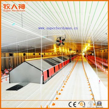 Breeder Farm Equipment with Poultry Environmental Control Shed