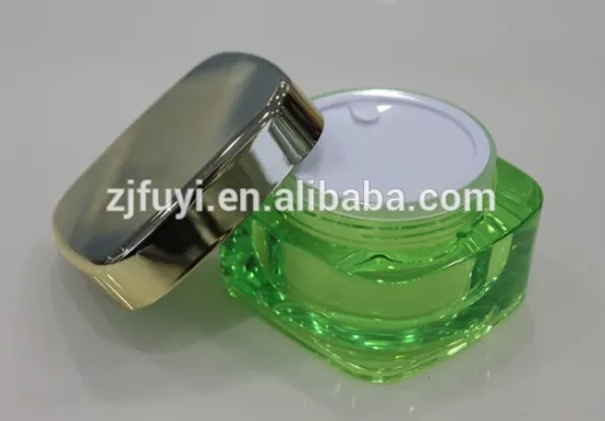 Acrylic plastic cosmetic packaging cream jar 15g 30g 50g