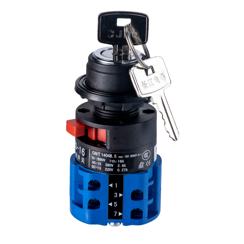 LW38D Key-Type Cam Switch Without a Knob