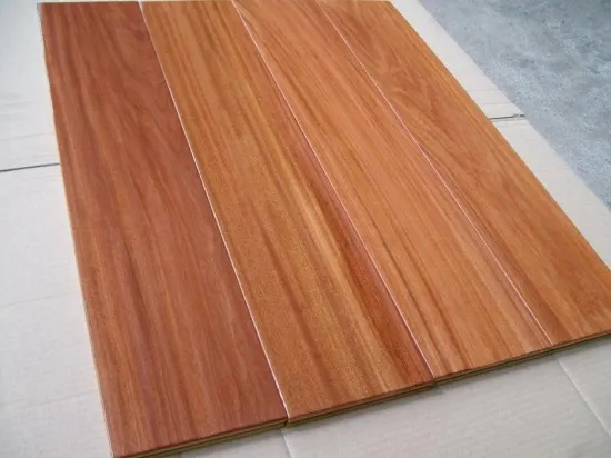 Balsamo engineered and hand-scraped wood floor