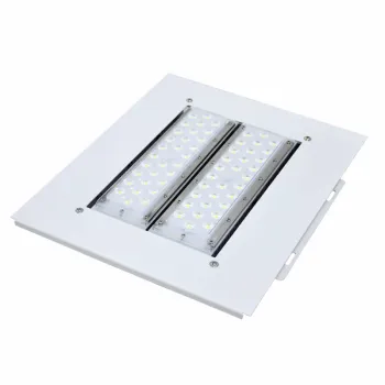 160lm/W Modular LED Gas Station Light 100W/150W with Luxeon 5050 Chips - No Glare