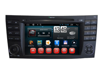 Digital 1080p Android Digital Car Central Multimidia Gps 6 Cd Vitural Dvd Player For Benz E Class