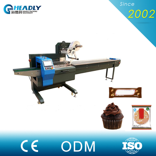 Hot Sale Automatic and Multifunctional Cake/Cookie/Biscuit/Cereal Bar Pillow Packing Machine