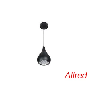 Beautiful Black LED chandelier lighting