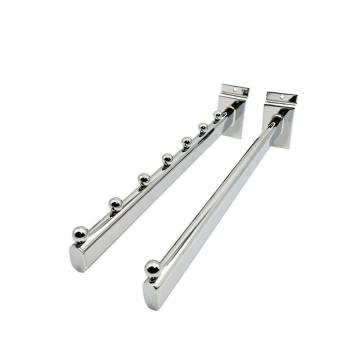 Wholesale 6mm Waterfall Metal Slatwall Hook with 5 Balls Supplier