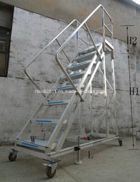 Foldable Aluminum Steps Stepladder
