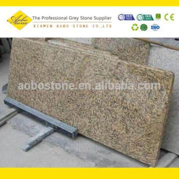 Cheap Tiger Skin Yellow Granite Countertop with high quality