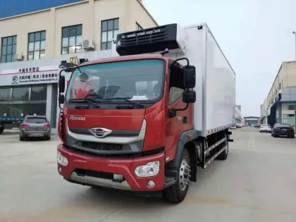 Foton frozen food truck refrigerators