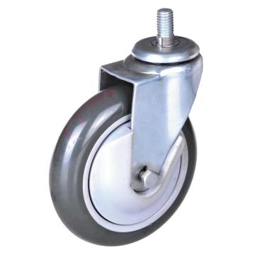 4incn 5inch PP/PU elevator Swivel Caster