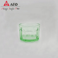 Green Glass Votive Candle Lamps Ward