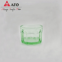 Green Glass votive Lampade votive Candele votive