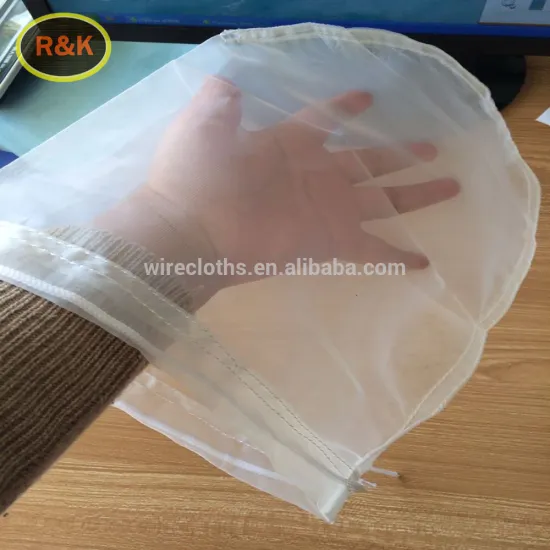 Amazon hot sale 12*12 inches nylon mesh nut milk filter mesh bag