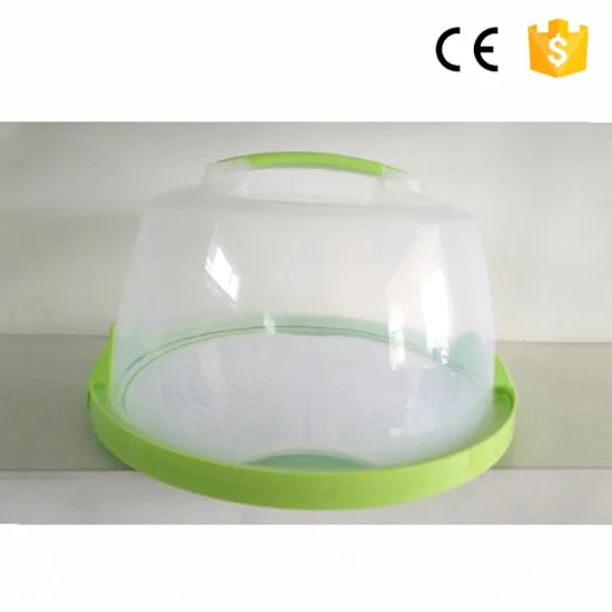 Custom different size fancy clear plastic cake boxes clear plastic window cupcake boxes