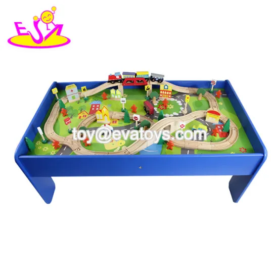 baby educational toy wooden model train W04C040