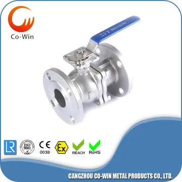 2pc flanged ball valve 150LBS