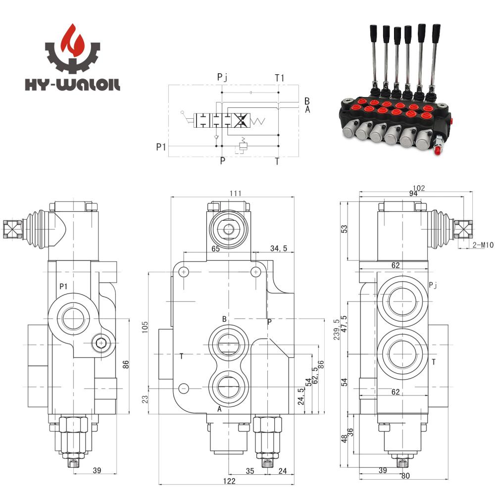 P80 Directional Control Valve