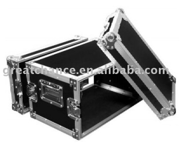 FLIGHT READY ROAD CASES 6UED 6U DELUXE EFFECT RACK