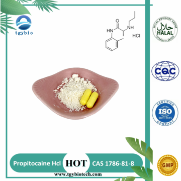 Propitocaina cloridrato CAS 1786-81-8 per bodybuilding