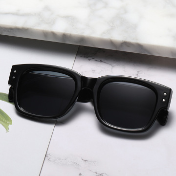 Retro Small Frame Square Sonnenbrille Mode Street Shooting Sonnenbrille