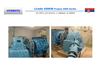 Small Impulse Water Turbine / Hydro Turbine / Turgo Turbine With Genrator And Speed Governor