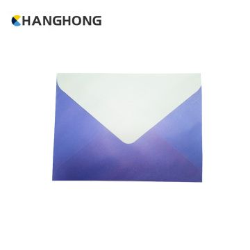 Purple Ombre Paper Envelope