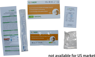 Coronavirus (COVID-19) Antigen Test Kit For self-testing