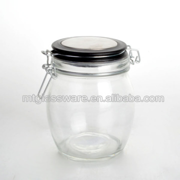 Mintao Custom high quality ceramic storage jar rubber seal