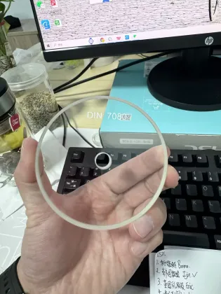 63X10MM Klinger DIN 7080 borosilicate glass