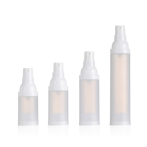 white Airless Bottles OEM/ODM Airless Sprayer Pump Cosmetic Bottles Factory