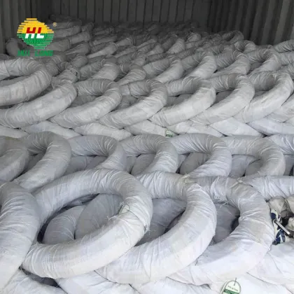 Arames Recozidos em Bobina Galvalume 18" Fil de Fer Noir