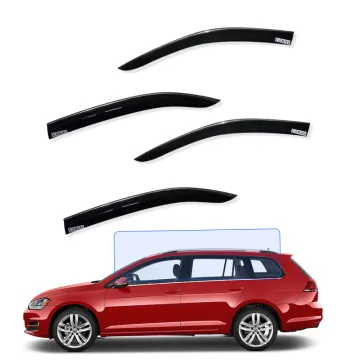 VW Car Window Deflector In-Channel Rain Guards Side Visors