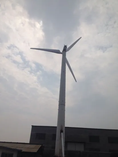 pitch controlled wind generator 20kw with free stand tower