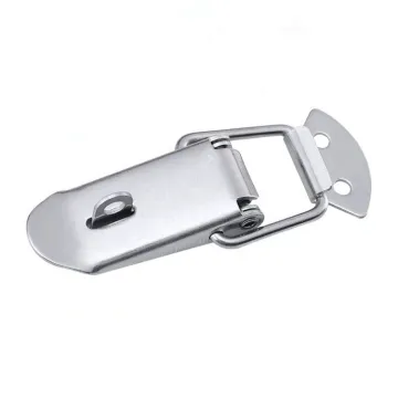 Factory J104 SS201 Stainless Steel Hasp Toggle Latch Lock for Tool Box Handle with Spring