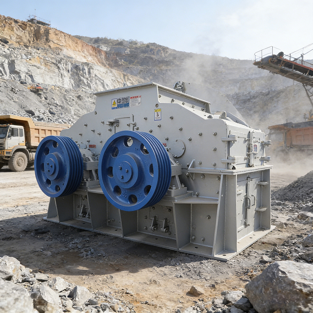Dual Rotor Sand Crusher